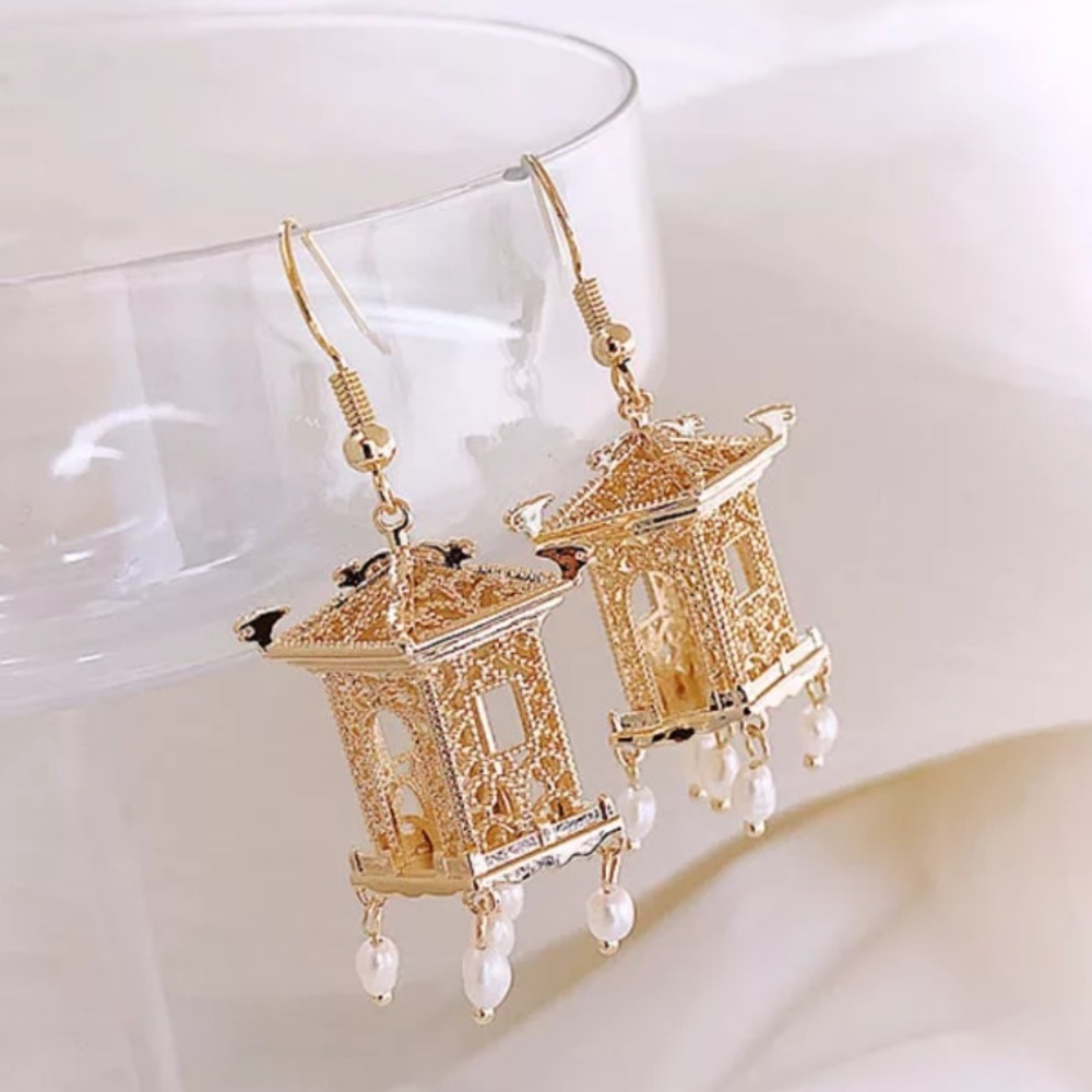 Pagoda Earrings